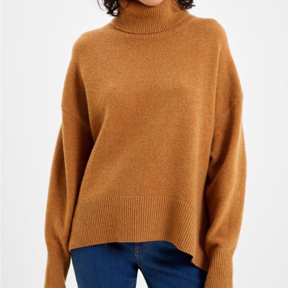 French Connection Vhari turtleneck oversized sweater xs